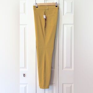 NWT Time and Tru Yellow Chinos Slim Fit